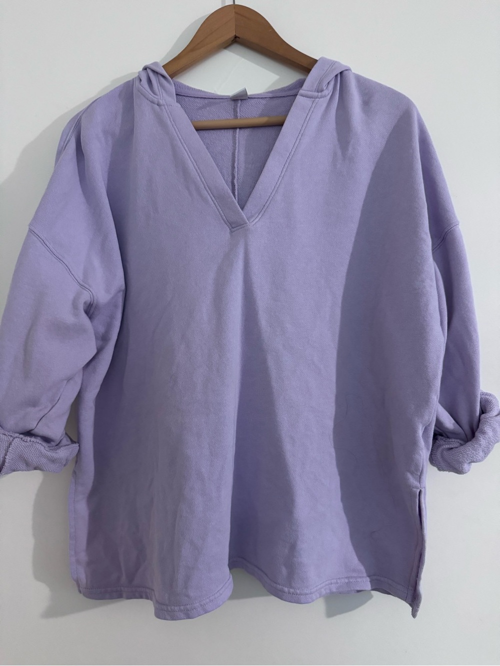 Old Navy Lilac Hooded Lounge Set - Women's Pullover & Shorts